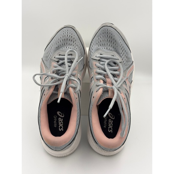 Asics Shoes - Asics Ortholite Grey Pink Mesh Running Shoes Sneakers Womens Athletic